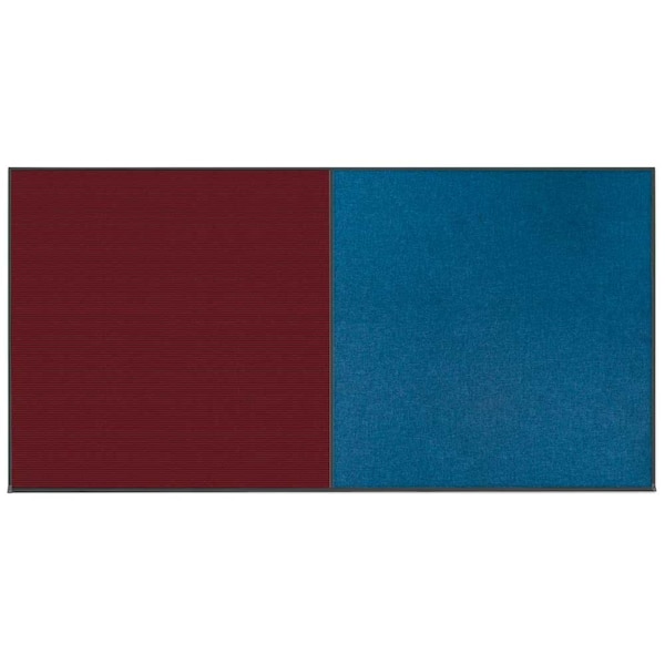 Enclosed Corkboard, 1 Door, 48"x36", 4" Fra